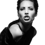 Albert Watson, Lips, Christy Turlington, 1990