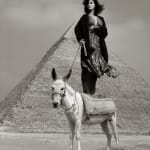 Albert Watson, Christy Turlington on Donkey, Luxor, Egypt, 1987