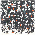 Donald Sultan, Five Blacks, Dec 19 1996, 1996