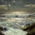 Julius Olsson (1864-1942), The Longships Light