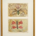 UTE STEBICH COLLECTION - ANIMA , #7 - Minnie Evans (1892-1987), two drawings, 1942, 1943