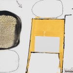 John Blackburn, 2 Squares, Grey to Left, 2008