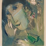 MARC CHAGALL, Le poète (The Poet)