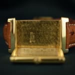 Jaeger LeCoultre, Jaeger LeCoultre Atmos Gold with custard dial , 1981
