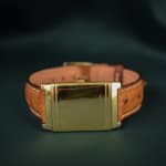 Jaeger LeCoultre, Jaeger LeCoultre Atmos Gold with custard dial , 1981