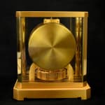 Jaeger LeCoultre, Jaeger LeCoultre Atmos Gold with custard dial , 1981