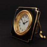 Jaeger LeCoultre, Jaeger LeCoultre Atmos Gold with custard dial , 1981