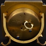 Jaeger LeCoultre, Jaeger LeCoultre Atmos Gold with custard dial , 1981