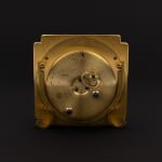Jaeger LeCoultre, Jaeger LeCoultre Atmos Gold with custard dial , 1981