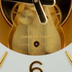 Jaeger LeCoultre, Jaeger LeCoultre Atmos Gold with custard dial , 1981