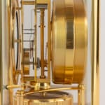 Jaeger LeCoultre, Jaeger LeCoultre Atmos Gold with custard dial , 1981