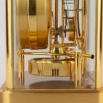 Jaeger LeCoultre, Jaeger LeCoultre Atmos Gold with custard dial , 1981