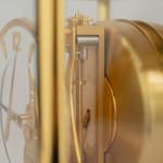 Jaeger LeCoultre, Jaeger LeCoultre Atmos Gold with custard dial , 1981