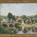 CHARLES FRECHON, PAYSAGE FLUVIAL, CIRCA 1904