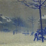 CHARLES FRECHON, PAYSAGE FLUVIAL, CIRCA 1904