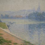 CHARLES FRECHON, PAYSAGE FLUVIAL, CIRCA 1904