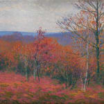 CHARLES FRECHON, PAYSAGE FLUVIAL, CIRCA 1904