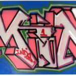 ŒUVRES POST-GRAFFITI, John 'Crash' Matos 'art of the line IV' 2007