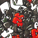 ŒUVRES POST-GRAFFITI, John 'Crash' Matos 'art of the line IV' 2007