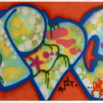 ŒUVRES POST-GRAFFITI, John 'Crash' Matos 'art of the line IV' 2007