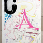 ŒUVRES POST-GRAFFITI, John 'Crash' Matos 'art of the line IV' 2007
