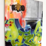ŒUVRES POST-GRAFFITI, DAZE 'Tools of war', 2008
