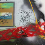 ŒUVRES POST-GRAFFITI, John 'Crash' Matos 'art of the line IV' 2007