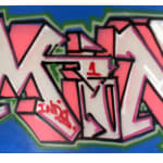 ŒUVRES POST-GRAFFITI, John 'Crash' Matos 'art of the line IV' 2007