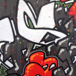 ŒUVRES POST-GRAFFITI, John 'Crash' Matos 'art of the line IV' 2007