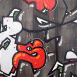 ŒUVRES POST-GRAFFITI, John 'Crash' Matos 'art of the line IV' 2007