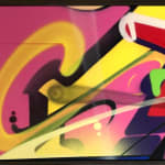 ŒUVRES POST-GRAFFITI, John 'Crash' Matos 'art of the line IV' 2007