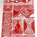 Yadichinma Ukoha-Kalu, Untitled (Red), 2023