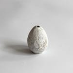 Akiko Hirai, 101. Kohiki Vase with Wood Ash Fluted