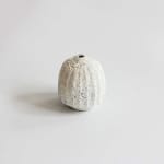 Akiko Hirai, 101. Kohiki Vase with Wood Ash Fluted