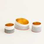 Lara Scobie, 36. Shallow Bowl with 23ct Gold Interior (II)