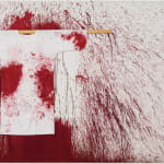 Hermann Nitsch, Schüttbild (L), 2021