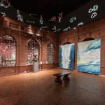 Enrique Martínez Celaya, Installation view, 'Schneebett,' Berlin Philharmonic, Berlin, Germany., 2004