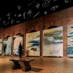 Enrique Martínez Celaya, Installation view, 'Schneebett,' Berlin Philharmonic, Berlin, Germany., 2004