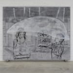 Enrique Martínez Celaya, Installation view, 'Schneebett,' Berlin Philharmonic, Berlin, Germany., 2004
