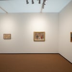 Leonora Carrington, Installation view, 'Landscapes of the Mind,' Frieze Masters 2024, booth F16, London, England, 2024