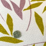 Chausey, ‘Vanessa’ Cushion in Violet/Olive