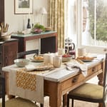 Chausey, ‘Vanessa’ Cushion in Violet/Olive