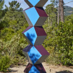Angela Bulloch, Heavy Metal Stack of Six: Copper Nut, 2024