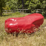 Dan Colen, Red M&M (No. 7), 2014
