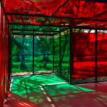 Carlos Cruz-Diez, Chromosaturation pour une allée publique, 1965-2012
