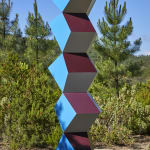 Angela Bulloch, Heavy Metal Stack of Six: Copper Nut, 2024
