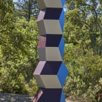 Angela Bulloch, Heavy Metal Stack of Six: Copper Nut, 2024
