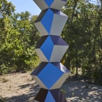 Angela Bulloch, Heavy Metal Stack of Six: Copper Nut, 2024