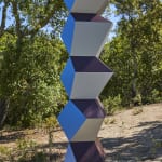 Angela Bulloch, Heavy Metal Stack of Six: Copper Nut, 2024