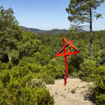 Mark Handforth, Red on Red, 2017
